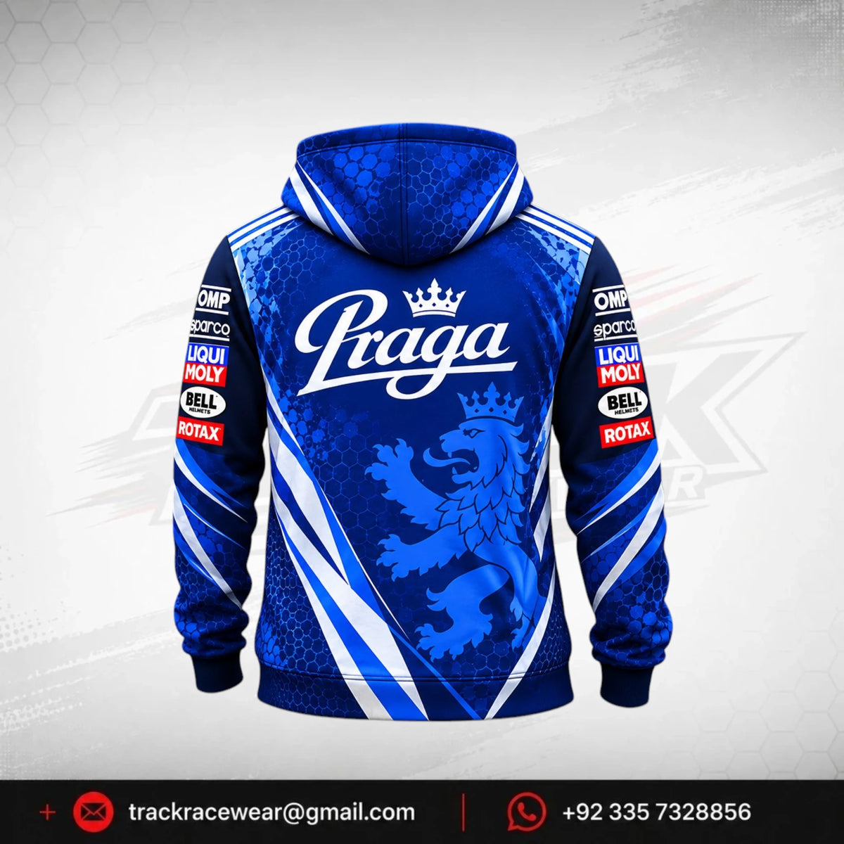 Praga Blue Racing Hoodie