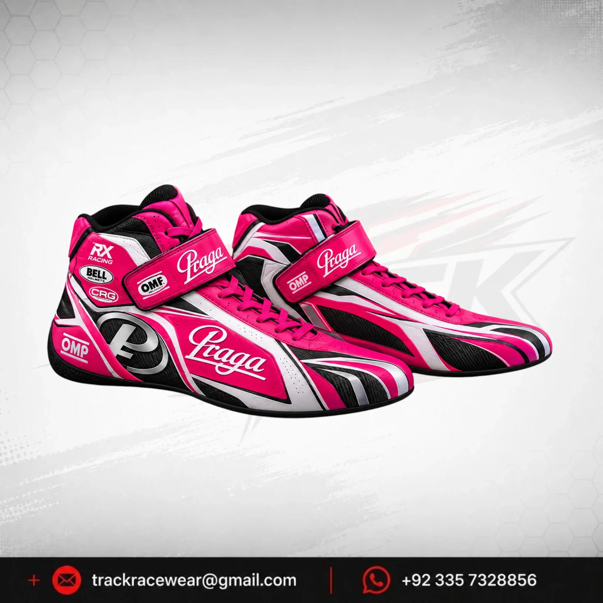 Praga Fuchsia Racing Footwear