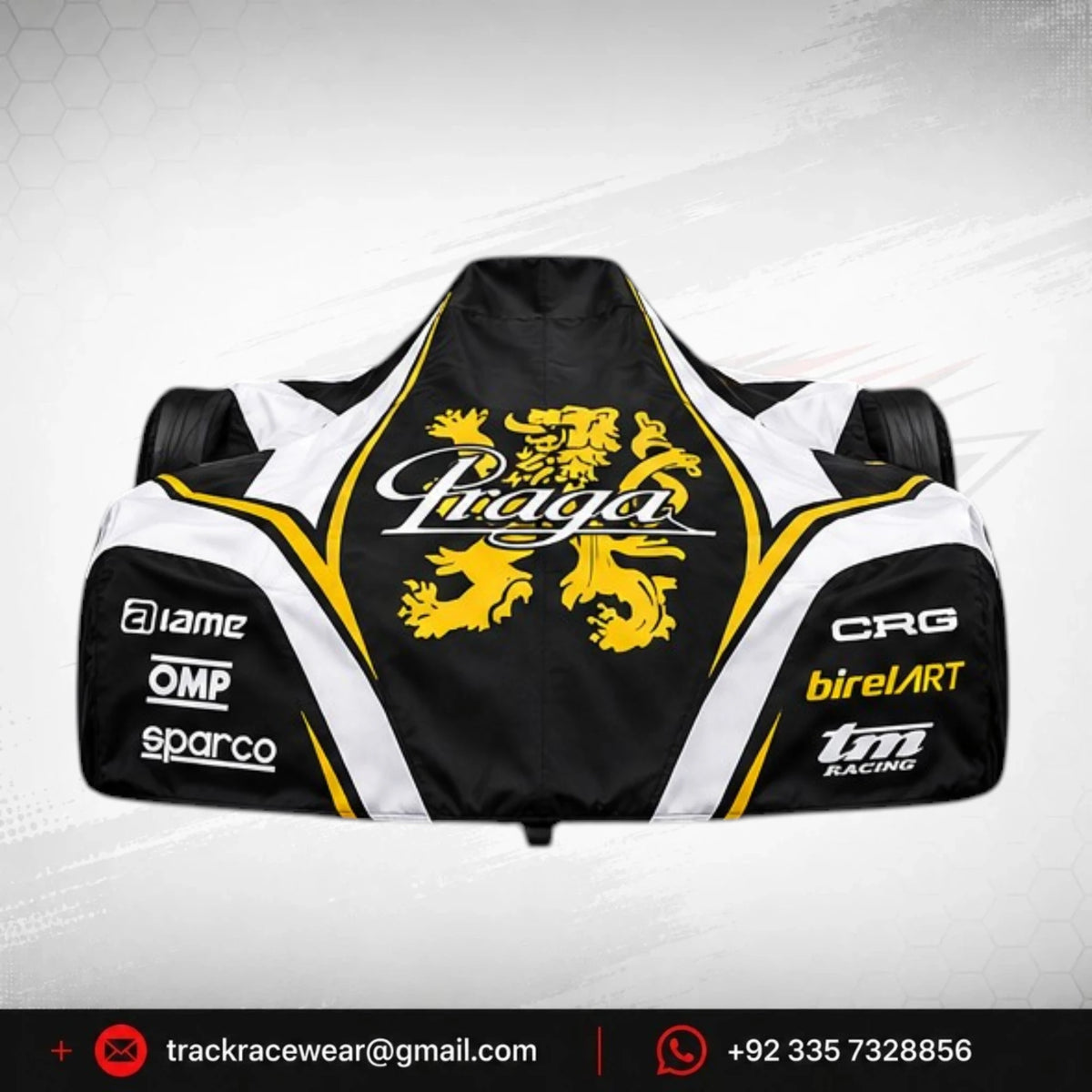 Praga Gold Lion Kart Trolley Cover