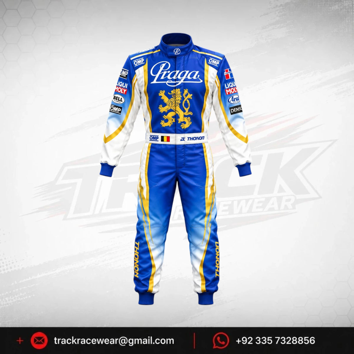 Praga Gold Lion Racing Suit
