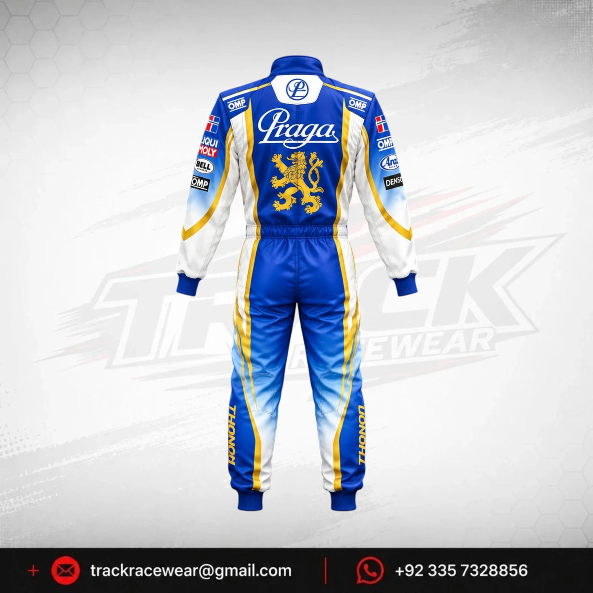 Praga Gold Lion Racing Suit