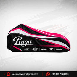 Praga Pink Black Kart Cover Set