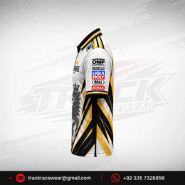 Praga Black Gold Lion Karting Polo