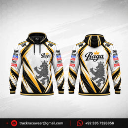 Praga White Gold Racing Hoodie