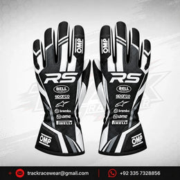 RS Carbon Black Racing Gloves