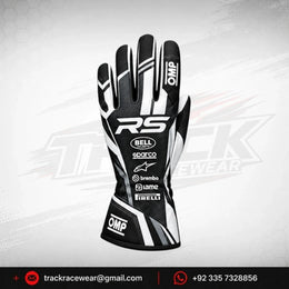 RS Carbon Black Racing Gloves