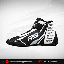 RS Kart Black Racing Boots