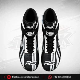 RS Kart Black Racing Boots
