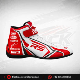 RS Kart Red Racing Boots