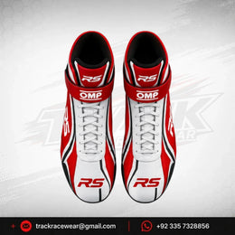 RS Kart Red Racing Boots