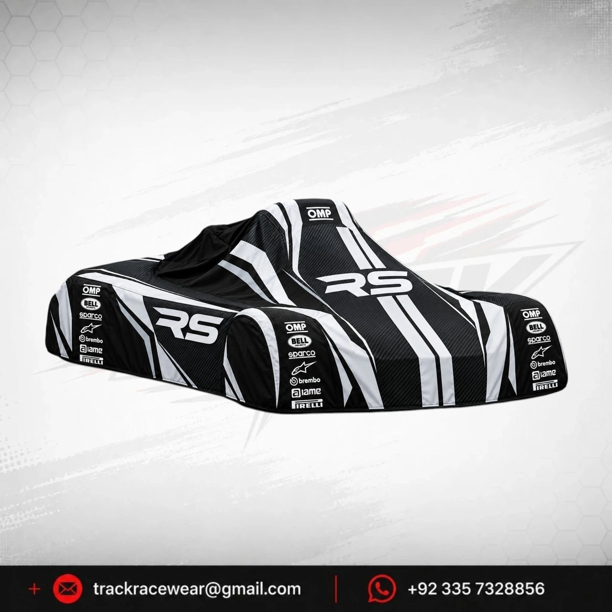 RS Monochrome Kart Cover