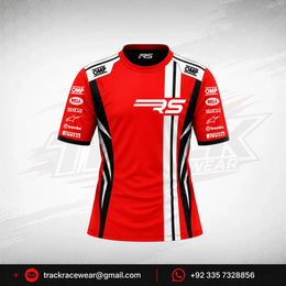 RS Red Black Racing T-Shirt