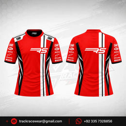 RS Red Black Racing T-Shirt