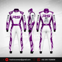 RS Violet Apex Kart Suit