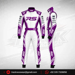 RS Violet Apex Kart Suit
