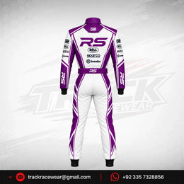 RS Violet Apex Kart Suit