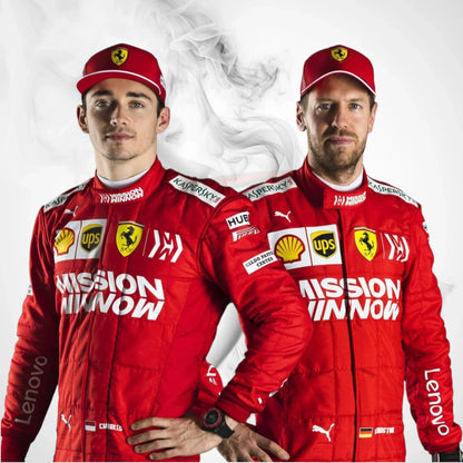 Charles Leclerc 2019 Ferrari Mission Winnow F1 Suit