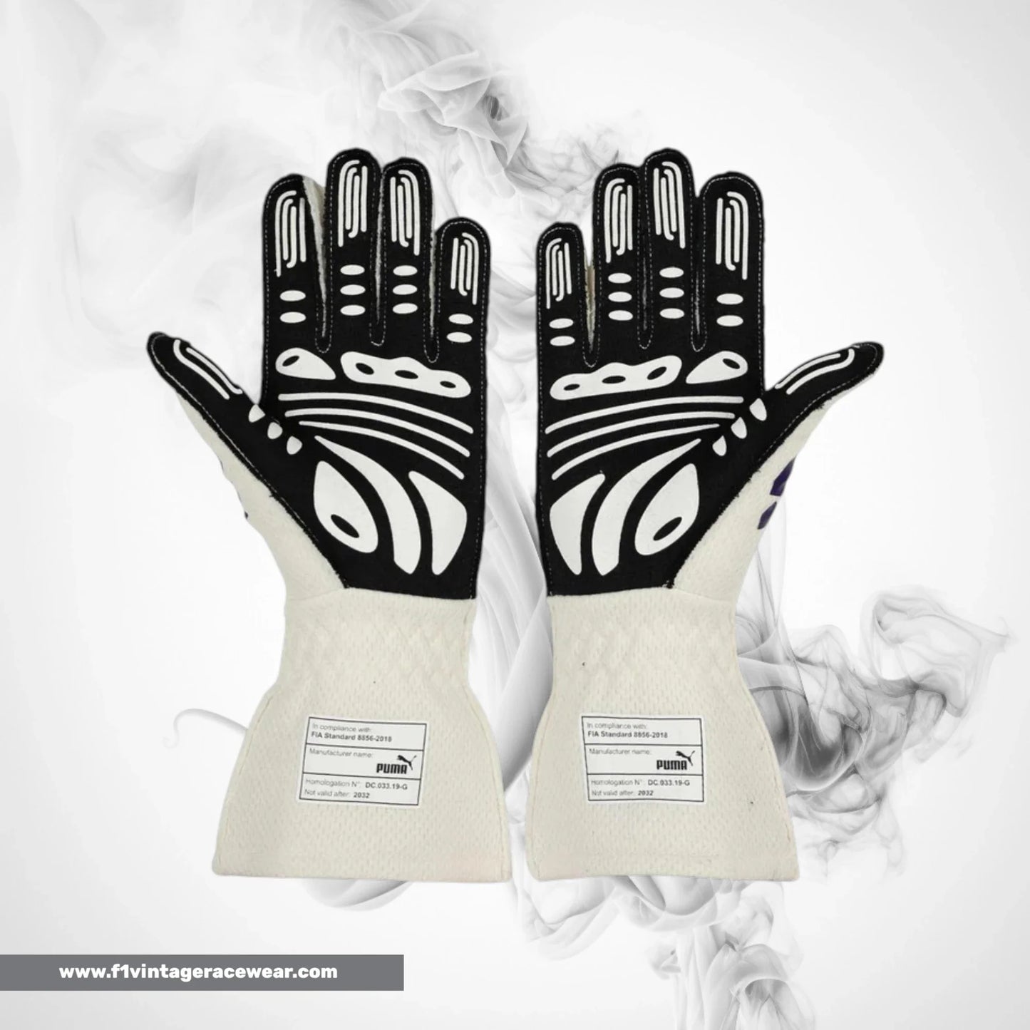 W Series Puma Purple Race Gloves FIA Motorsport Gloves Replica