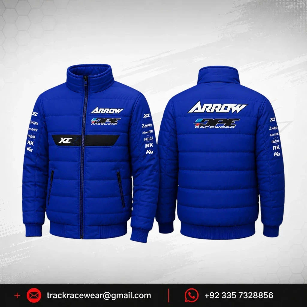 Arrow Kart Racing Puffer Jacket