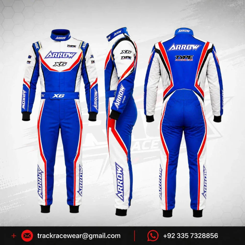 Arrow Kart Racing Suit | Custom FIA Level 2 Go Kart Racing Suit