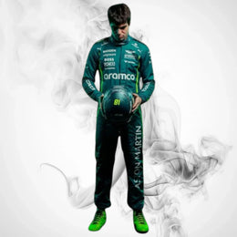 Aston Martin 2025 F1 Racing Team Suit | Fernando Alonso, Lance Stroll