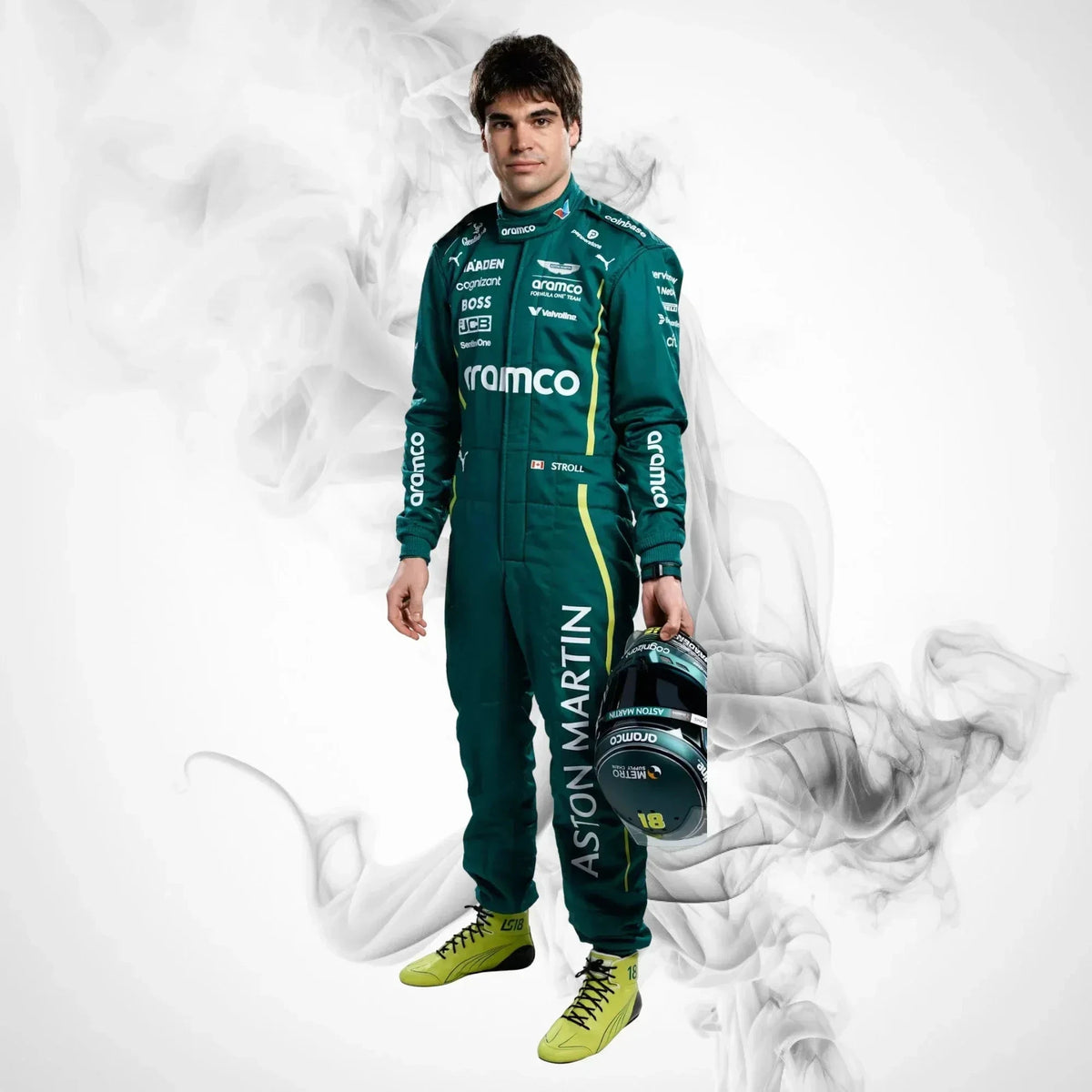 Aston Martin 2025 F1 Racing Team Suit | Fernando Alonso, Lance Stroll