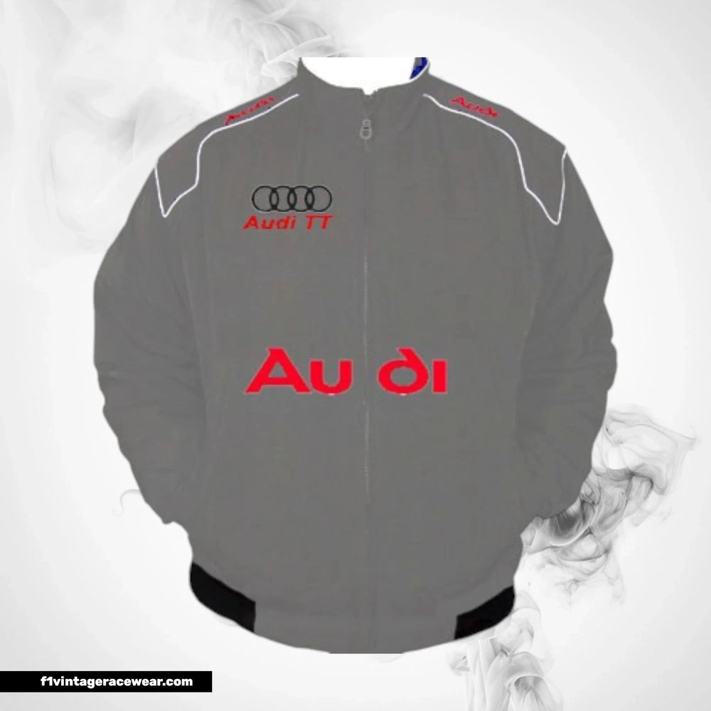 Audi TT Racing Jacket Dark Gray Motorsport Style Edition