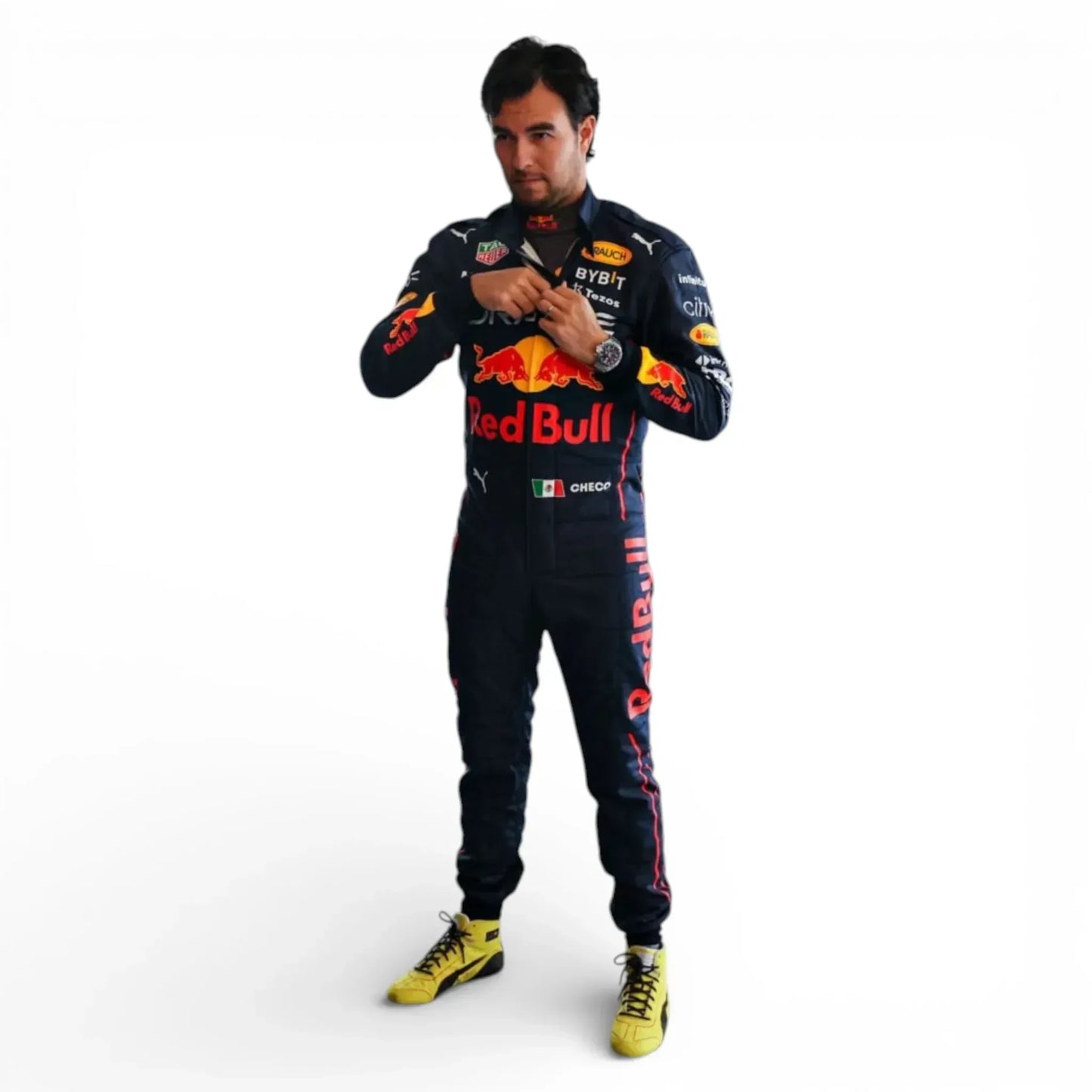 2022 Sergio Perez Oracle Red Bull Racing Formula 1 Race Suit - Rustle Racegear