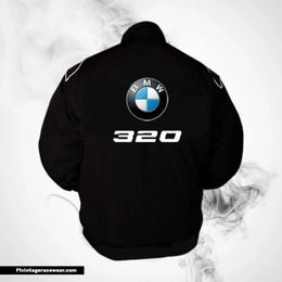 BMW 320 Racing Jacket Black Motorsport Style Edition