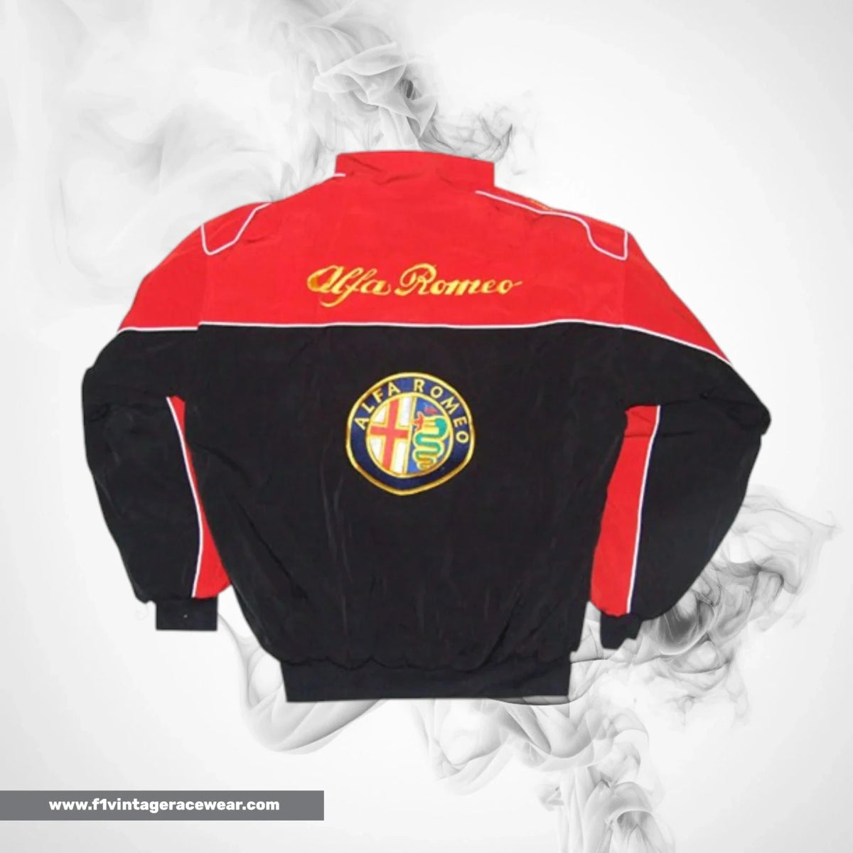 Buy Alfa Romeo Jacket Red Black Online