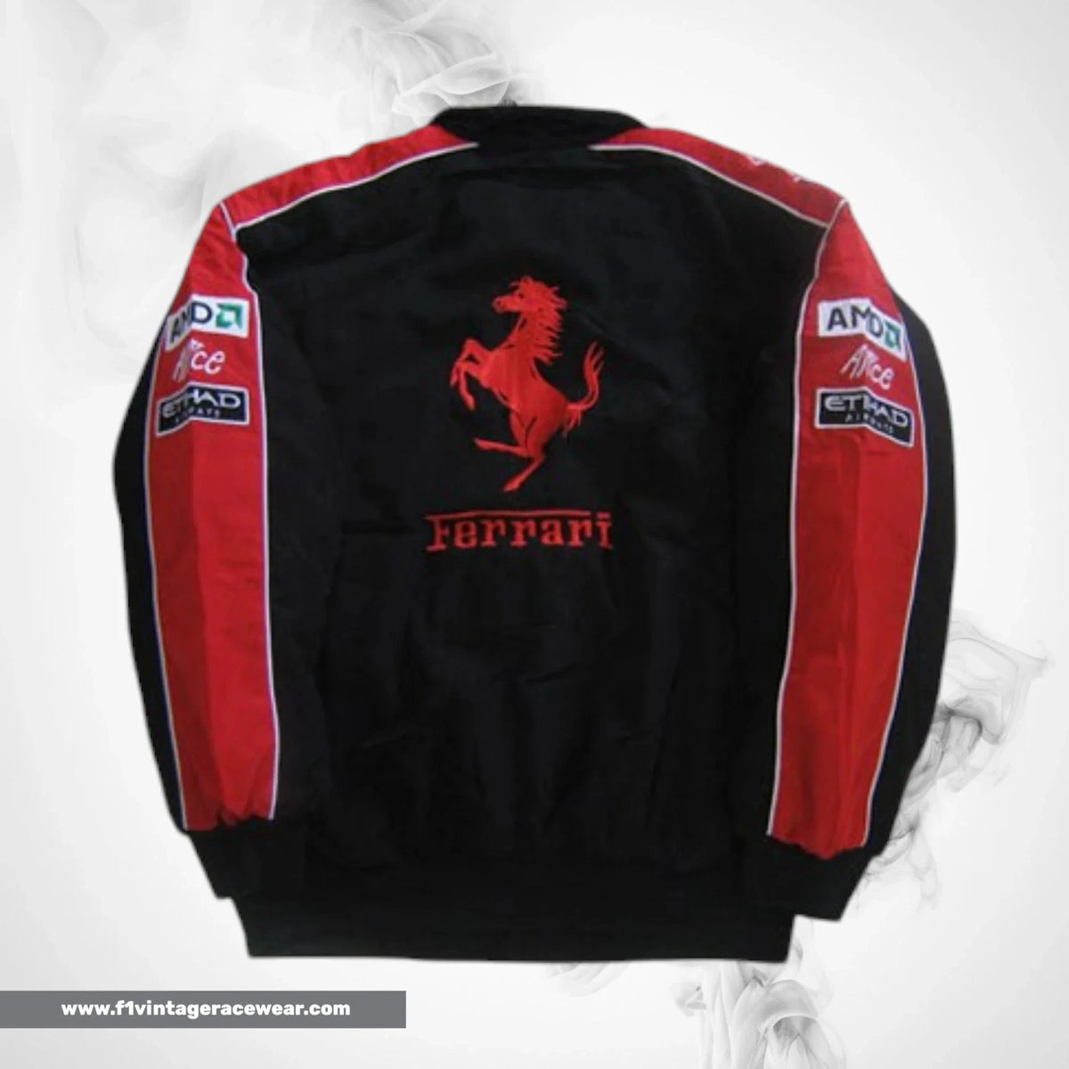 Buy Ferrari Team Jacket Red Black Online