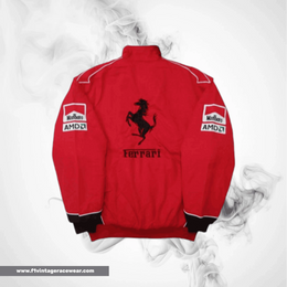 Buy Ferrari Team Jacket Red Online