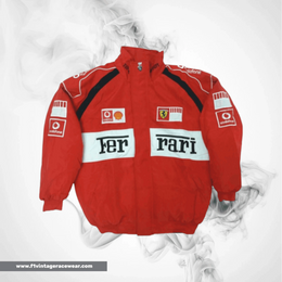 Buy Ferrari Vodafone Racing Jacket Red White Online