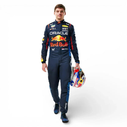 Max Verstappen 2024 Oracle Red Bull Racing Formula 1 Team Race Suit - Rustle Racegear