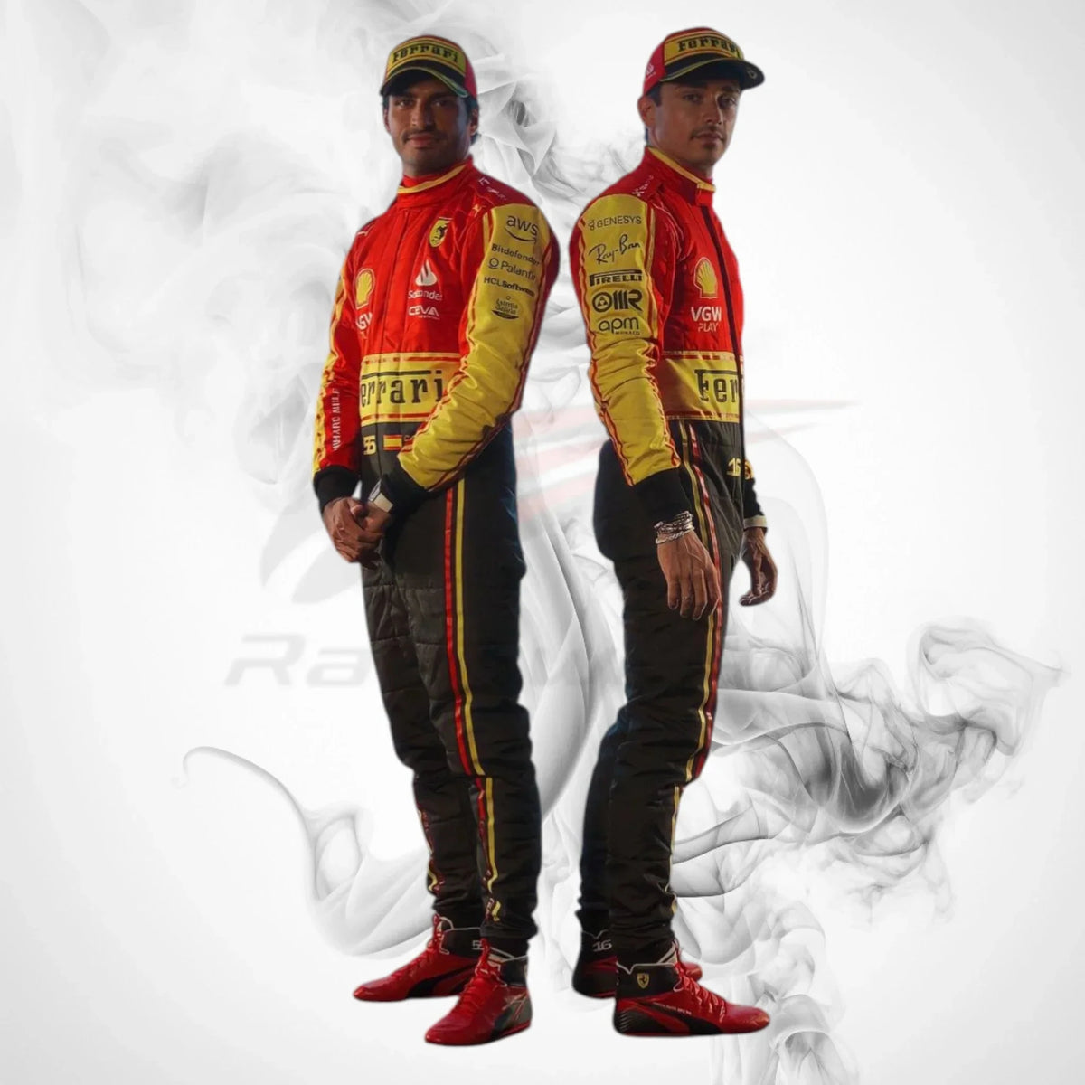 Carlos Sainz 2023 Ferrari F1 Race Suit - Monza GP