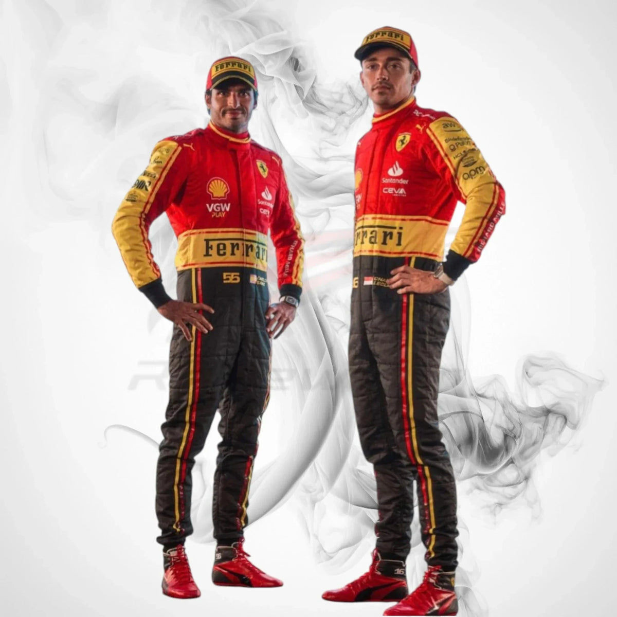 Carlos Sainz 2023 Ferrari F1 Race Suit - Monza GP
