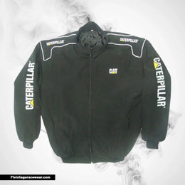 CAT Caterpillar Jacket Black Heavy Duty Workwear Edition