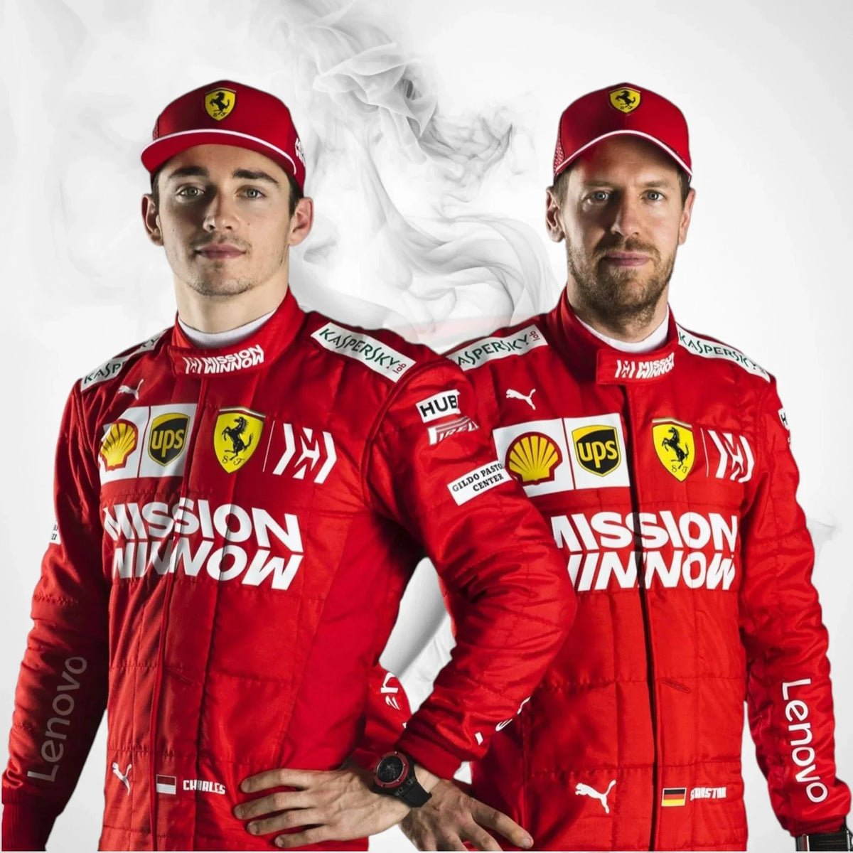 Charles Leclerc 2019 Ferrari Mission Winnow F1 Suit