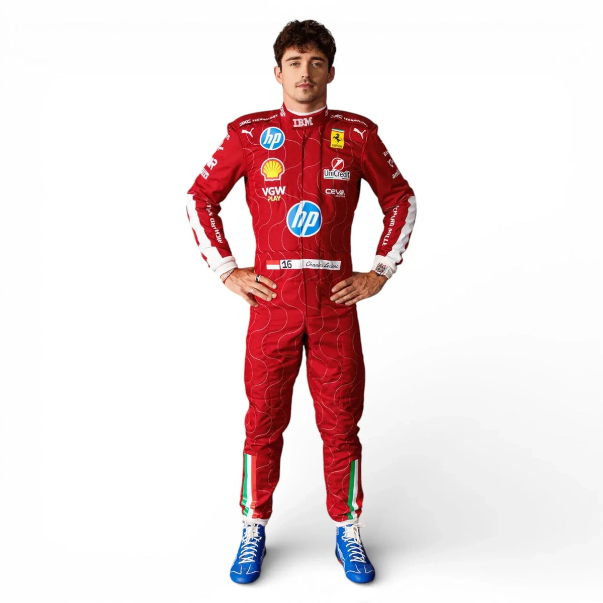 Charles Leclerc Ferrari HP Monza 2025 F1 Race Suit