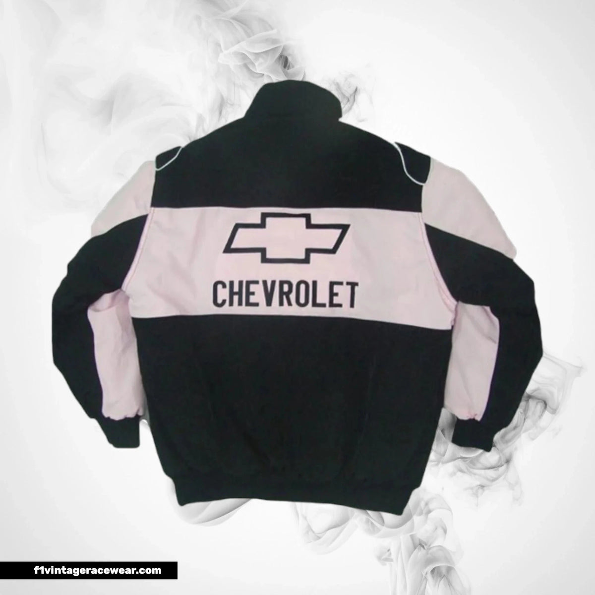 Chevrolet Racing Jacket Black Pink Track Inspired Design