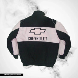 Chevrolet Racing Jacket Black Pink Track Inspired Design