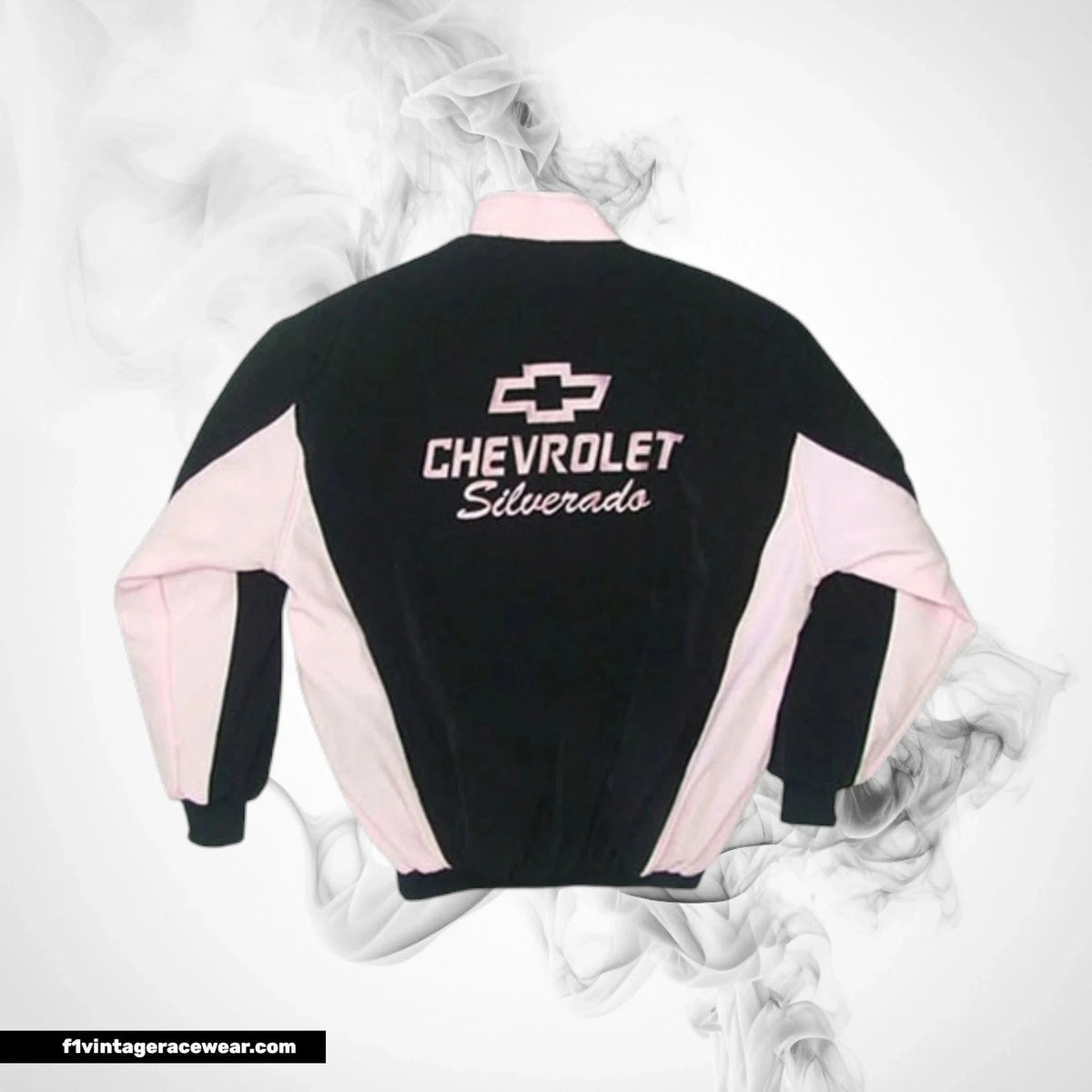 Chevrolet Silverado Jacket Black Pink Vintage Truck Style