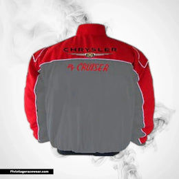 Chrysler PT Cruiser Team Jacket Red Dark Gray Track Racing Edition