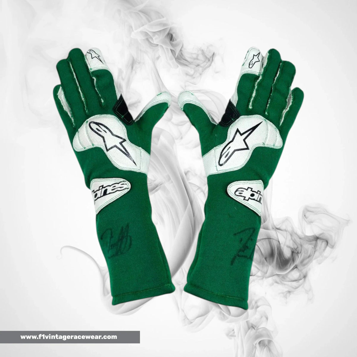 Dario Franchitti 2001 Team Kool Green IndyCar Gloves