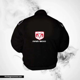 Dodge Ram 1500 Team Jacket Black Track Racing Edition