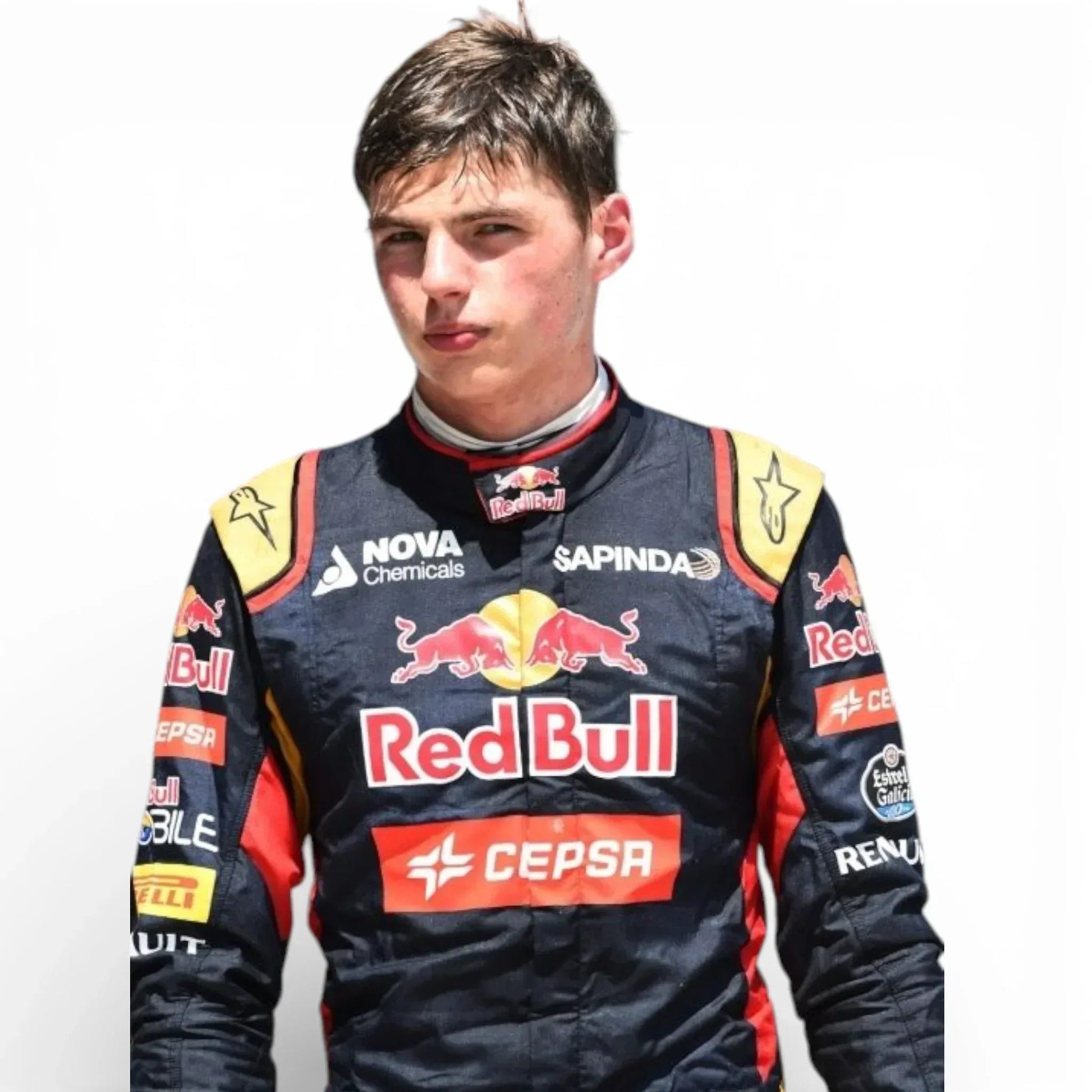 Max Verstappen 2015 Scuderia Toro Rosso Red Bull F1 Vintage Race Suit - Rustle Racegear