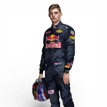 2016 Max Verstappen Red Bull Racing F1 Vintage Suit - Rustle Racegear