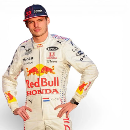 2021 Max Verstappen Red Bull Racing Turkish Grand Prix F1 Race Suit - Rustle Racegear