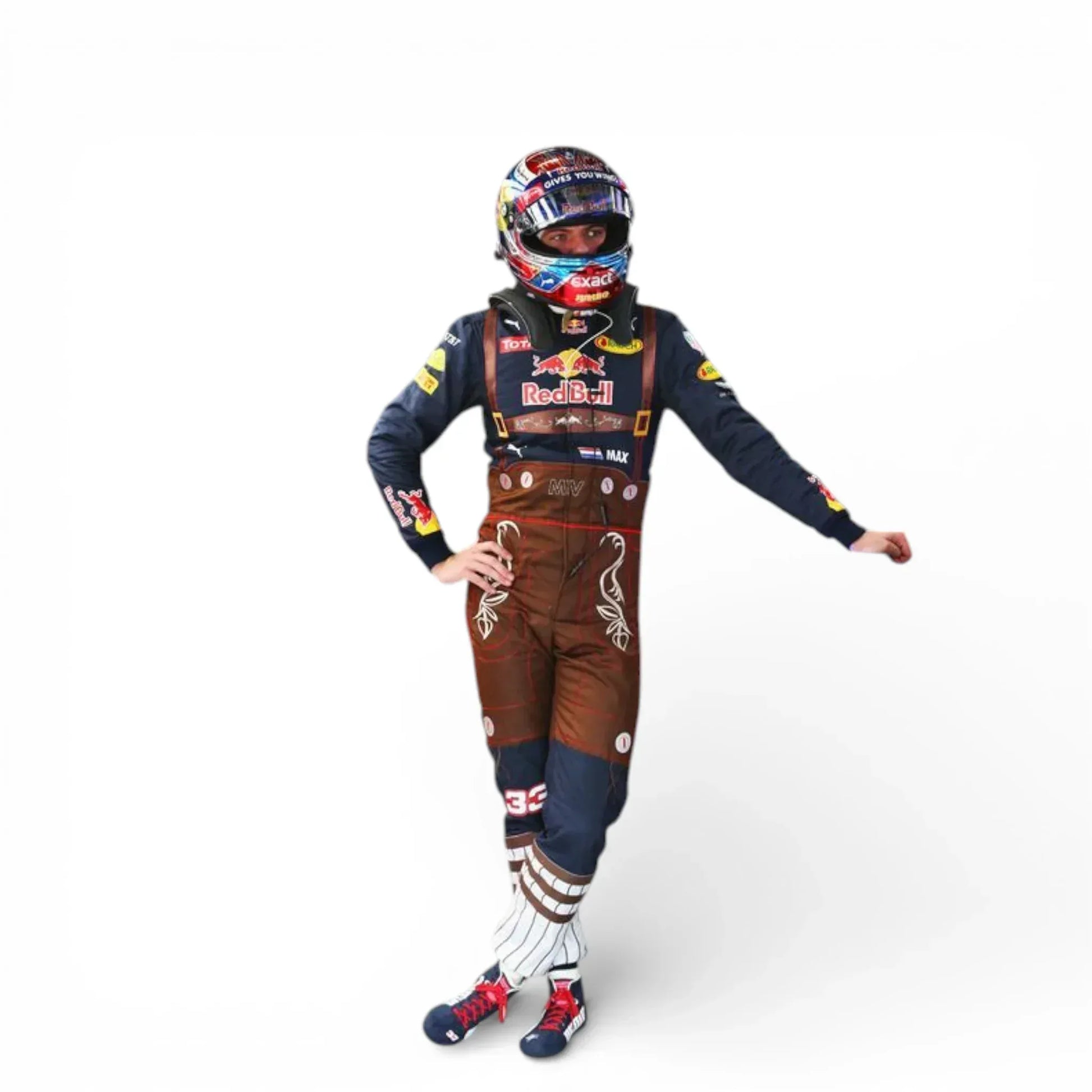 2016 Max Verstappen Red Bull Racing F1 Suit – Austrian Grand Prix - Rustle Racegear