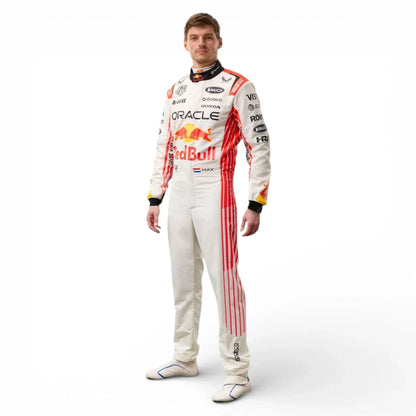 2025 Max Verstappen Red Bull Racing Japanese GP F1 Race Suit - Rustle Racegear